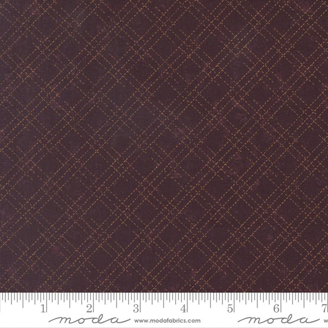 9837-16 tessuto americano Quail Run Kansas Troubles Quilters taglio 25x110 cm