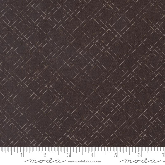 9837-18 tessuto americano Quail Run Kansas Troubles Quilters taglio 25x110 cm