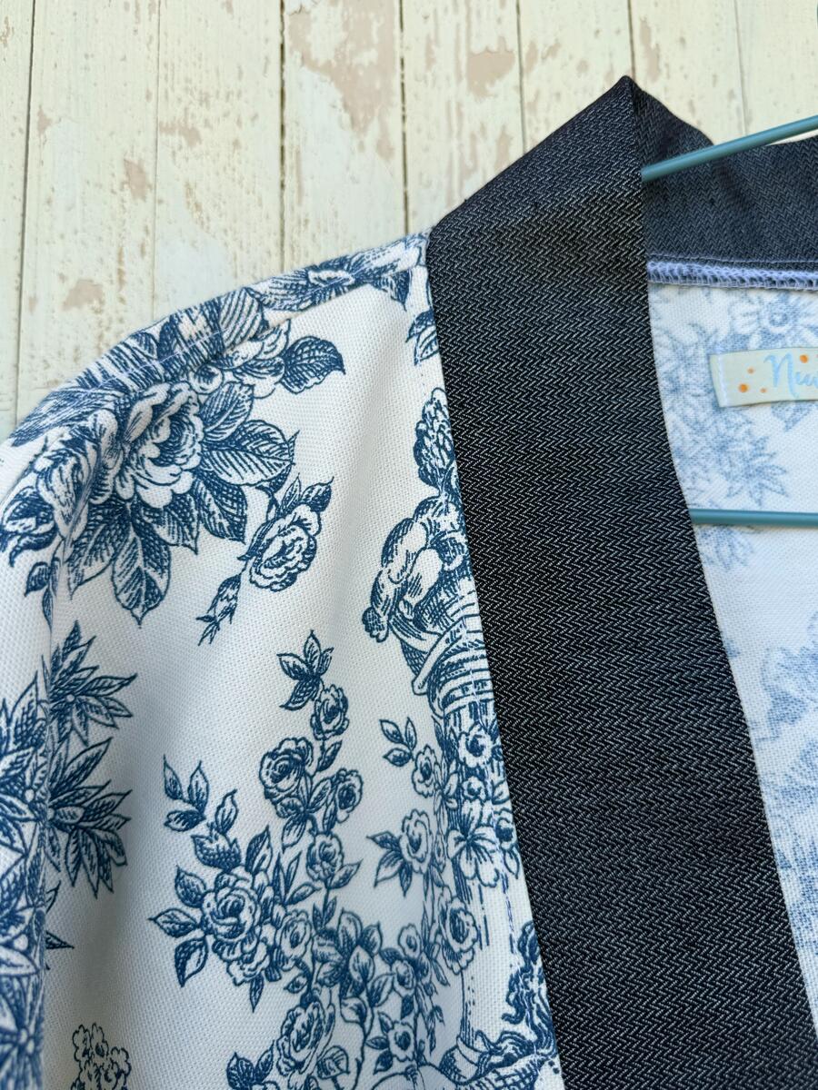 Kimono toile de jouy