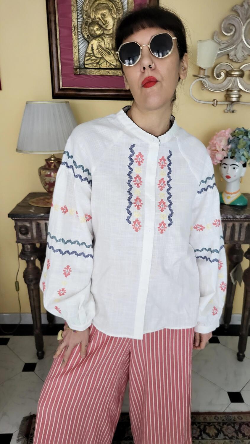 Camicia Ricamata 