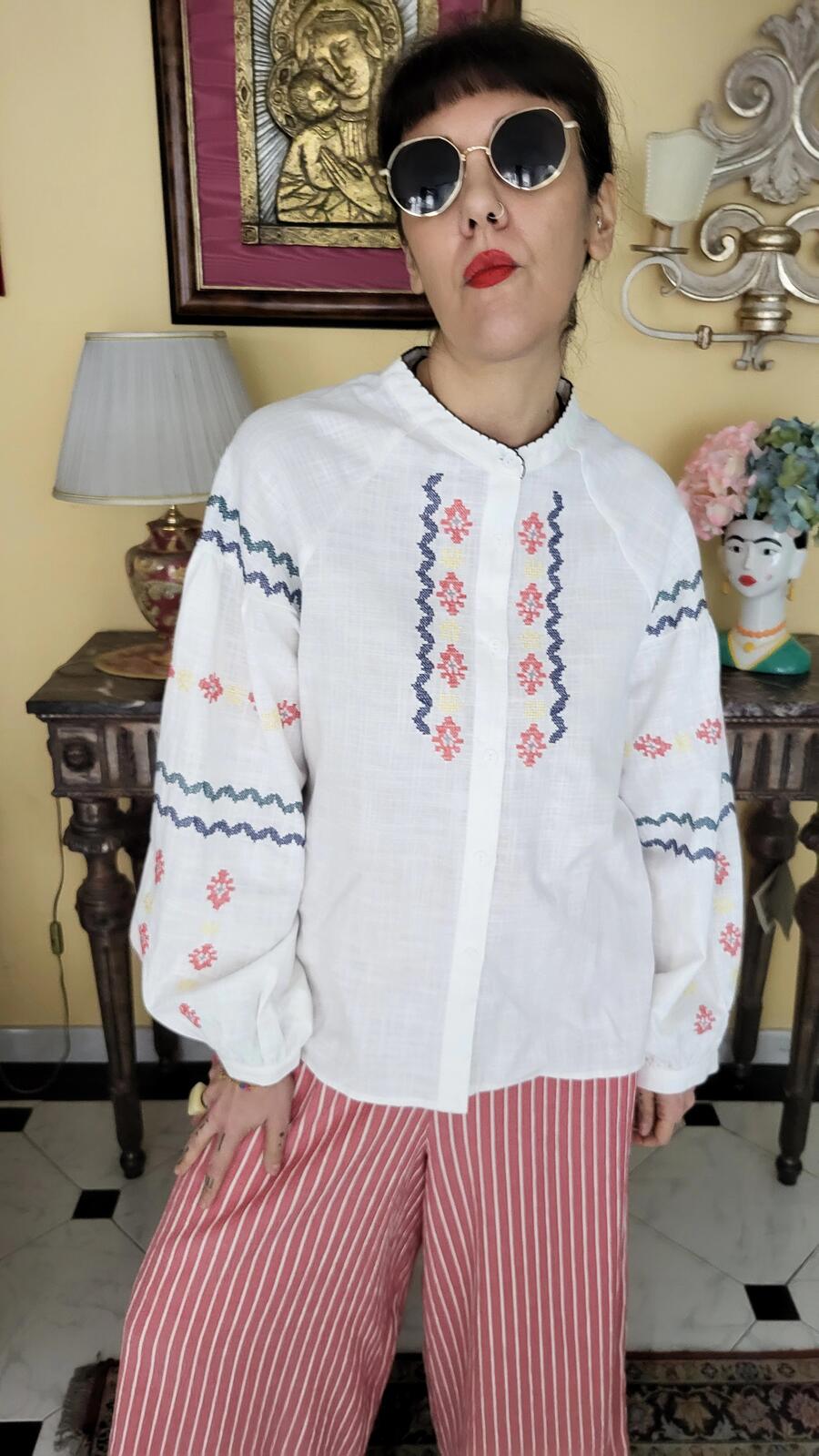 Camicia Ricamata 