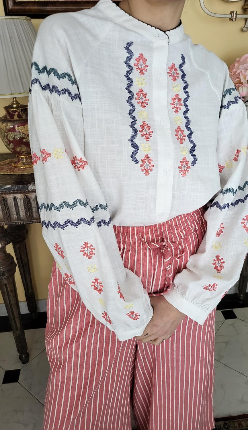 Camicia Ricamata 