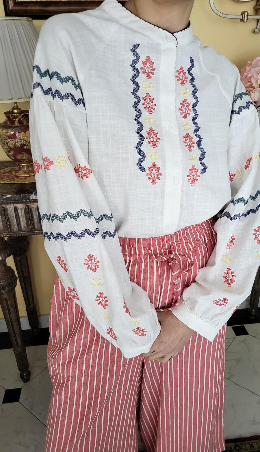 Camicia Ricamata 