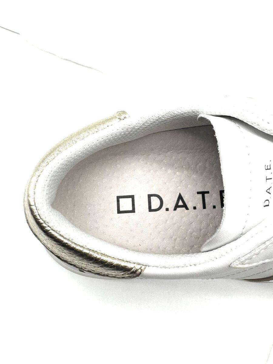 D.A.T.E. Sneaker Hill Low  kids  bianche/platino