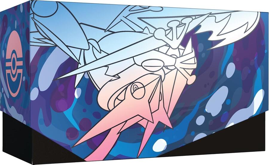 Pokémon: set Allenatore Fuoriclasse dell’espansione Megaevoluzione - Caos Nascente del GCC Pokémon (1 carta promozionale figura intera, 9 buste di espansione e accessori premium), Edizione in Italiano