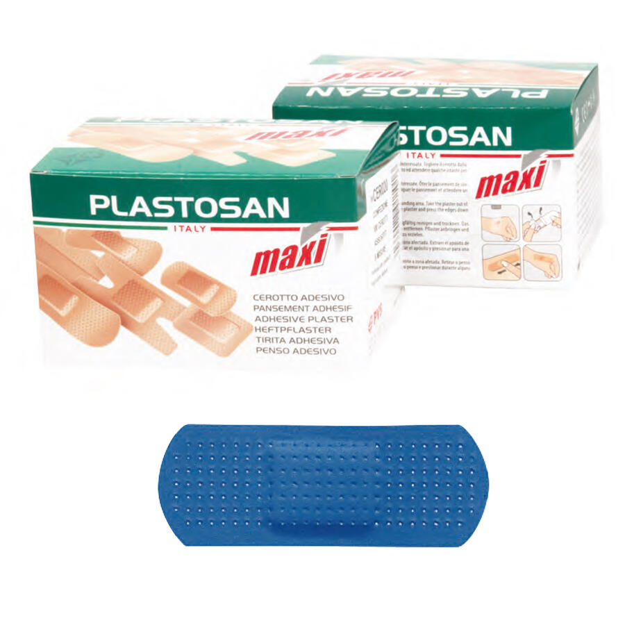 Scatola 100 Cerotti BLU DETECTABLE 2x7 cm PVS