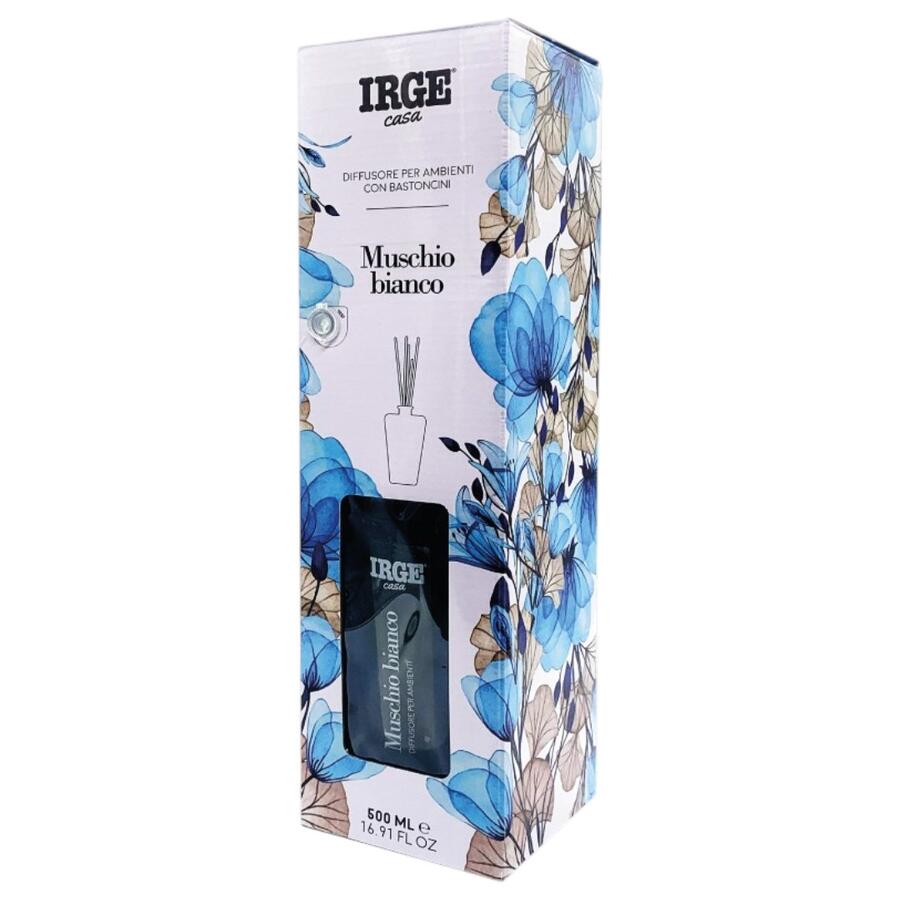 IRGE DIFFUSORE PER AMBIENTE VASO 500 ML MUSCHIO BIANCO 