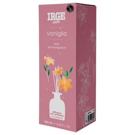 IRGE DIFFUSORE PER AMBIENTI 250 ML VANIGLIA NOTE DEL MADAGASCAR 