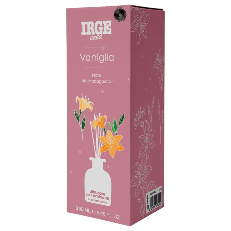 IRGE DIFFUSORE PER AMBIENTI 250 ML VANIGLIA NOTE DEL MADAGASCAR 