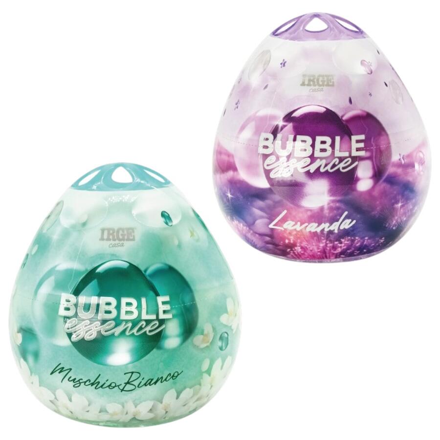 IRGE PROFUMATORE BUBBLE 300 GR MUSCHIO BIANCO E LAVANDA (Confezione da 12 pezzi) 