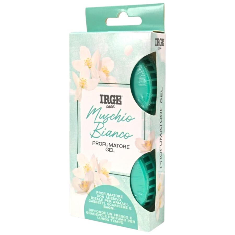 IRGE DEODORANTE GEL 2 PEZZI MUSCHIO BIANCO (Confezione da 12 pezzi) 