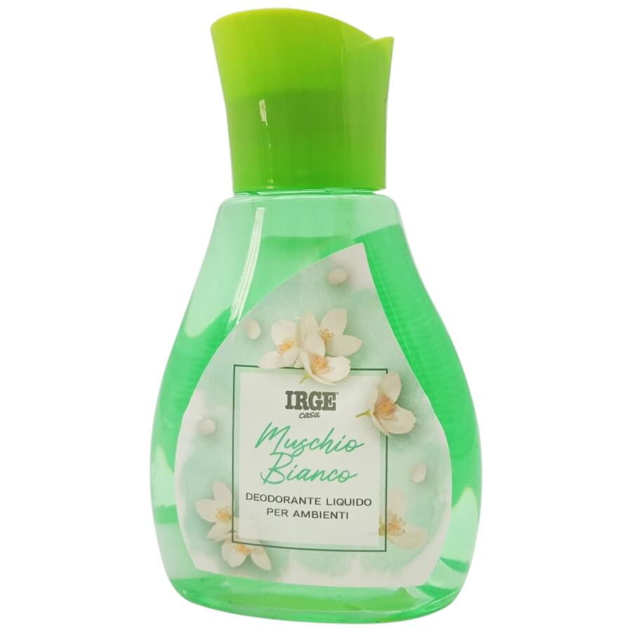 IRGE DEODORANTE LIQUIDO PER AMBIENTI 375 ML MUSCHIO BIANCO (Confezione da 12 pezzi) 