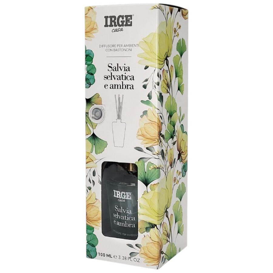 IRGE DIFFUSORE PER AMBIENTI 100 ML SALVIA SELVATICA E AMBRA 