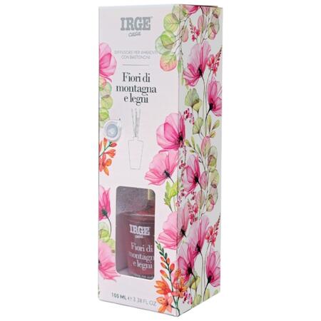 IRGE DIFFUSORE PER AMBIENTI 100 ML FIOR DI MONTAGNA E LEGNI 