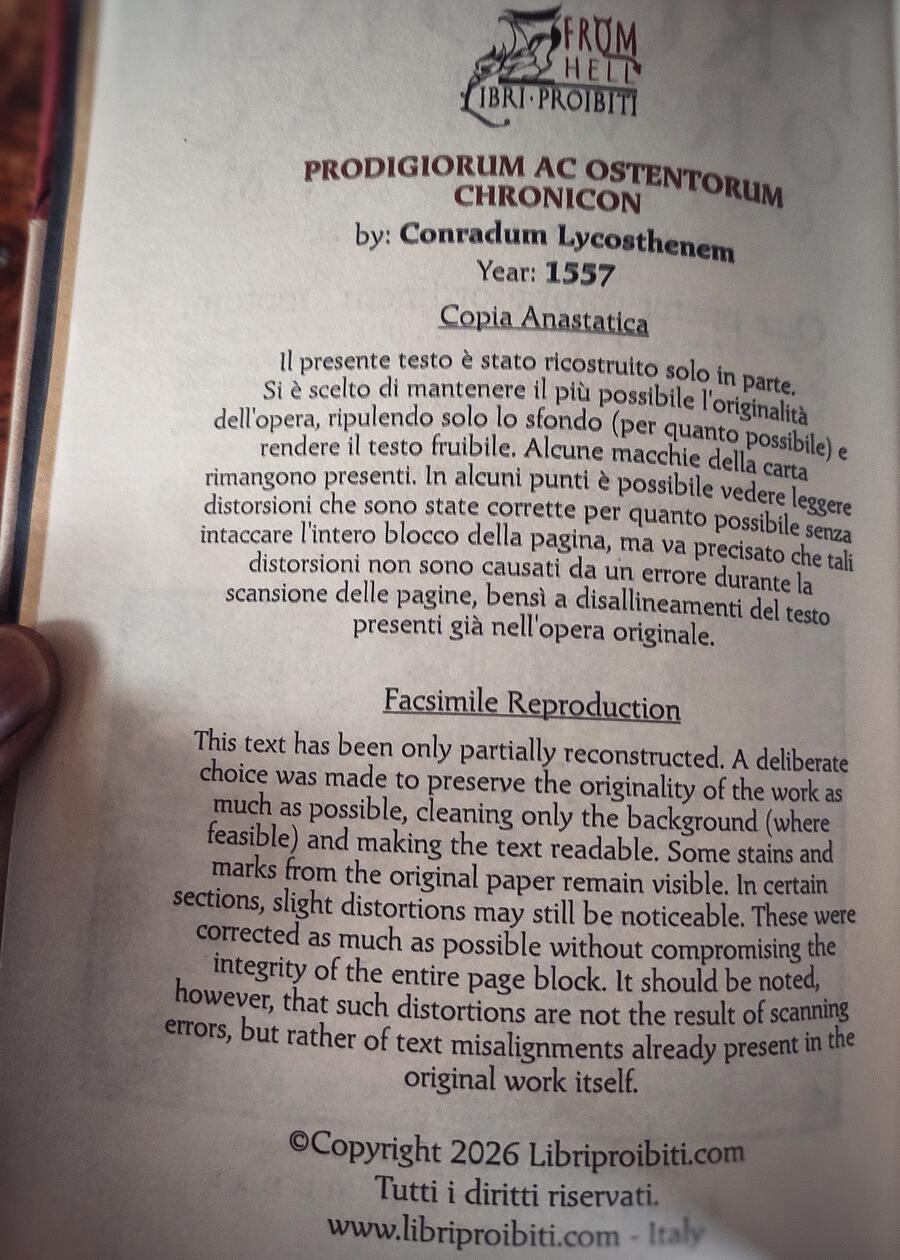 Prodigiorum ac ostentorum chronicon - Conrad Lycosthenes - Anno 1557 