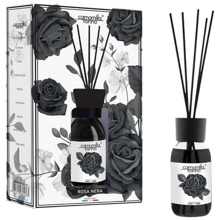 CAMOMILLA TORINO DIFFUSORE AMBIENTE 125 ML ROSA NERA