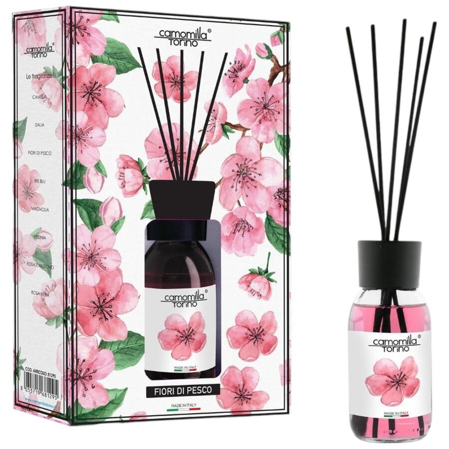 CAMOMILLA TORINO DIFFUSORE AMBIENTE 125 ML FIORI DI PESCO