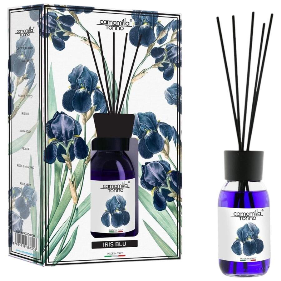 CAMOMILLA TORINO DIFFUSORE AMBIENTE 125 ML IRIS BLU