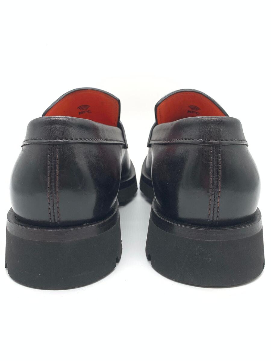 Santoni Mocassino in pelle Burgundy