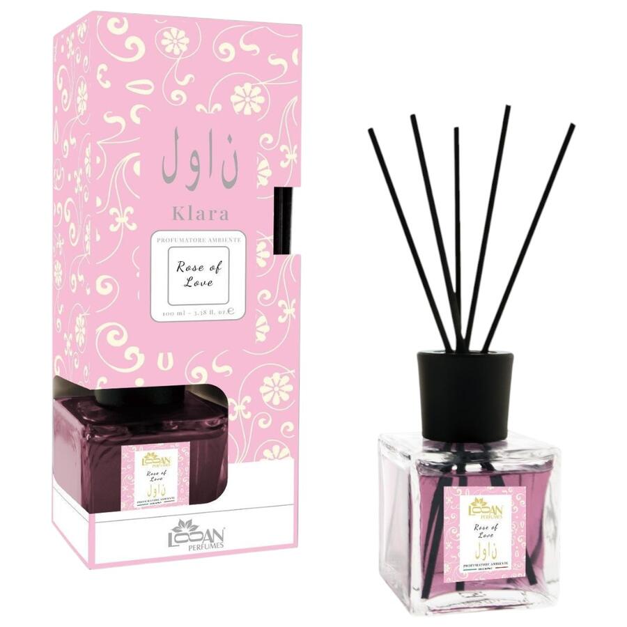 LOOAN DIFFUSORE PER AMBIENTI ARABO 100 ML KLARA ROSE OF LOVE
