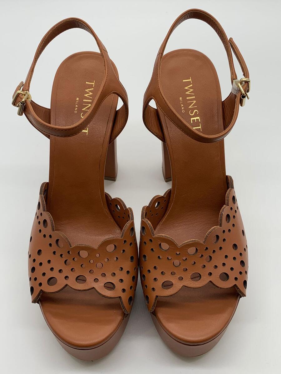 Twinset Milano Sandalo con tacco alto plateau