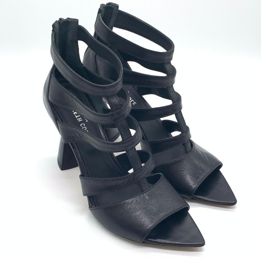 Kenneth Cole New York Sandalo a gabbia nero 