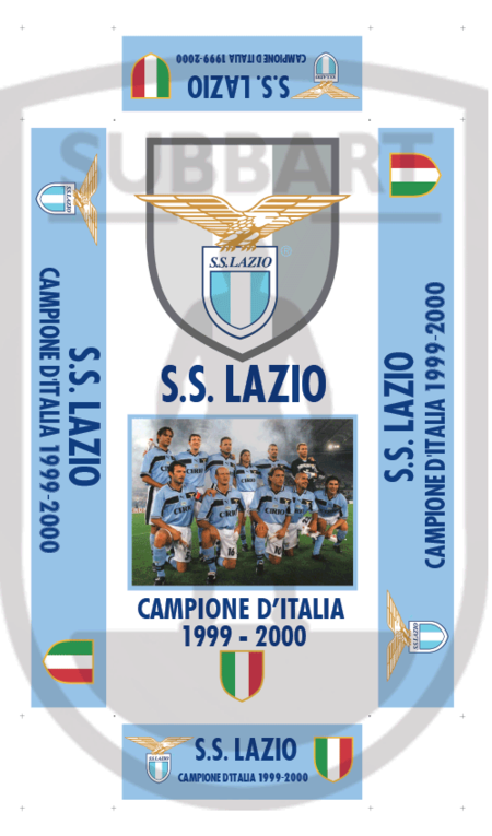 SCATOLA PERSONALIZZATA LAZIO 1999-00