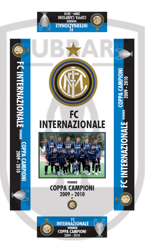 SCATOLA PERSONALIZZATA INTER 2009-10