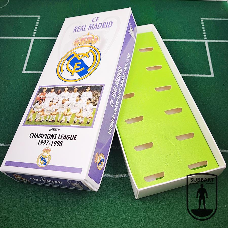 SCATOLA PERSONALIZZATA REAL MADRID 1997-98