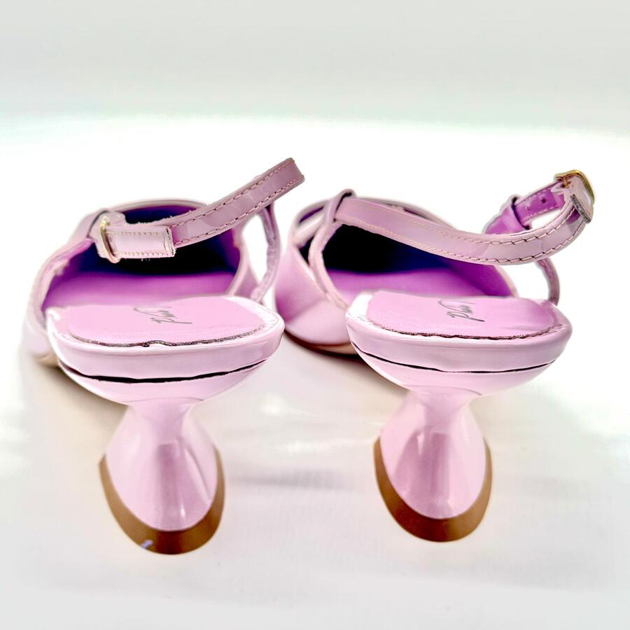 Chanel Paolo Mattei In Vernice/pelle Lilla