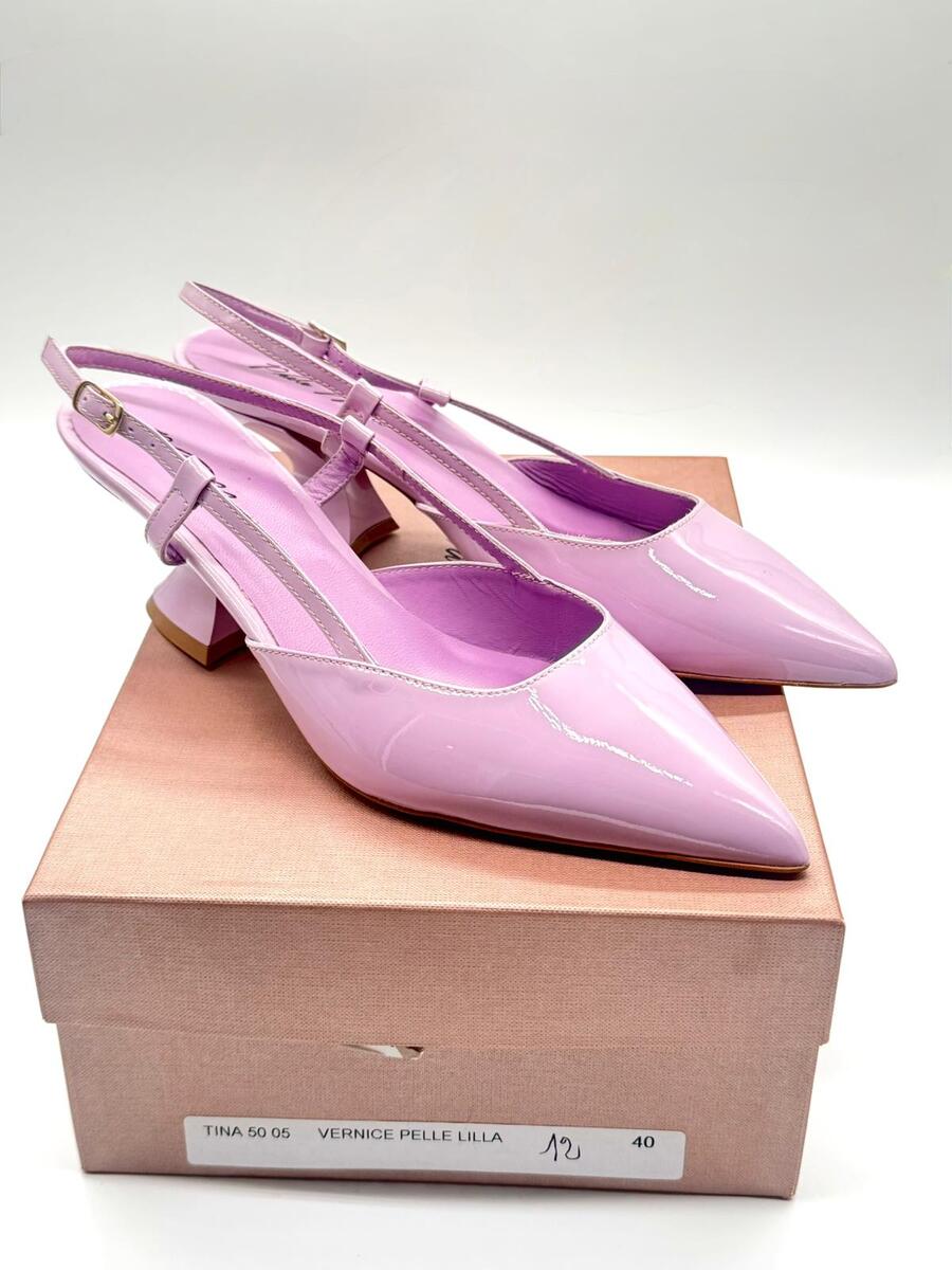 Chanel Paolo Mattei In Vernice/pelle Lilla