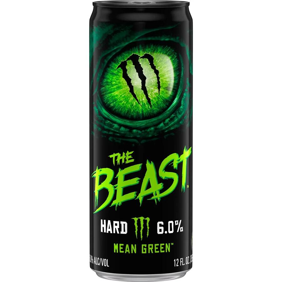 Monster beast mean green 355ml full cans