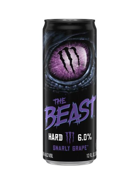 Monster beast gnarly grape 355ml full cans