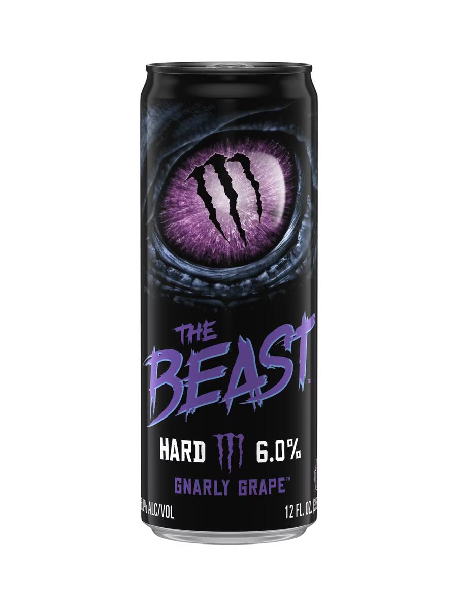 Monster beast gnarly grape 355ml full cans