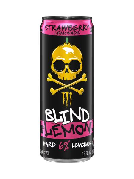 Monster blind strawberry lemonade 355ml full cans