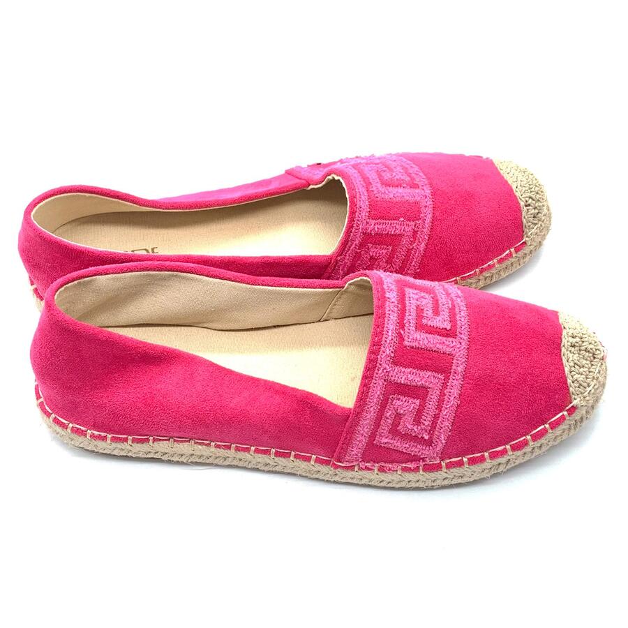 Verde 1992 espadrillas fuchsia  
