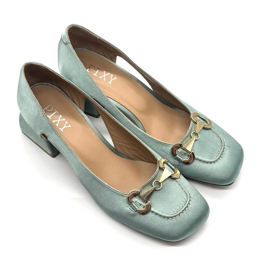 Pixy Mocassini con tacco Lela