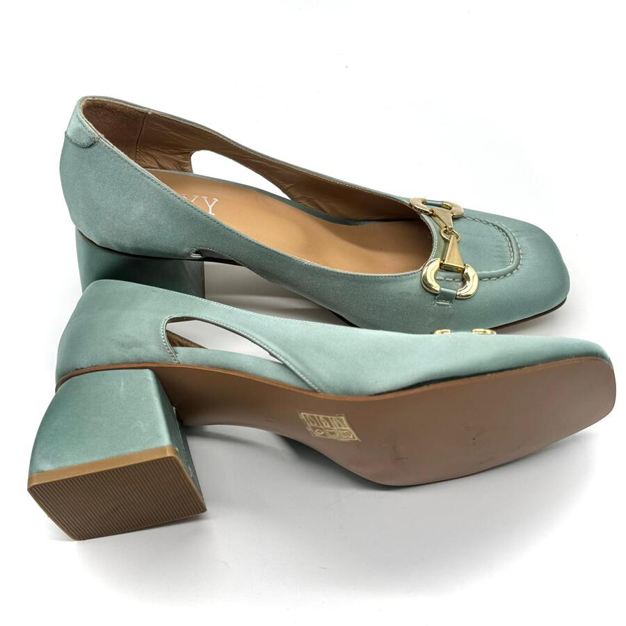 Pixy Mocassini con tacco Lela