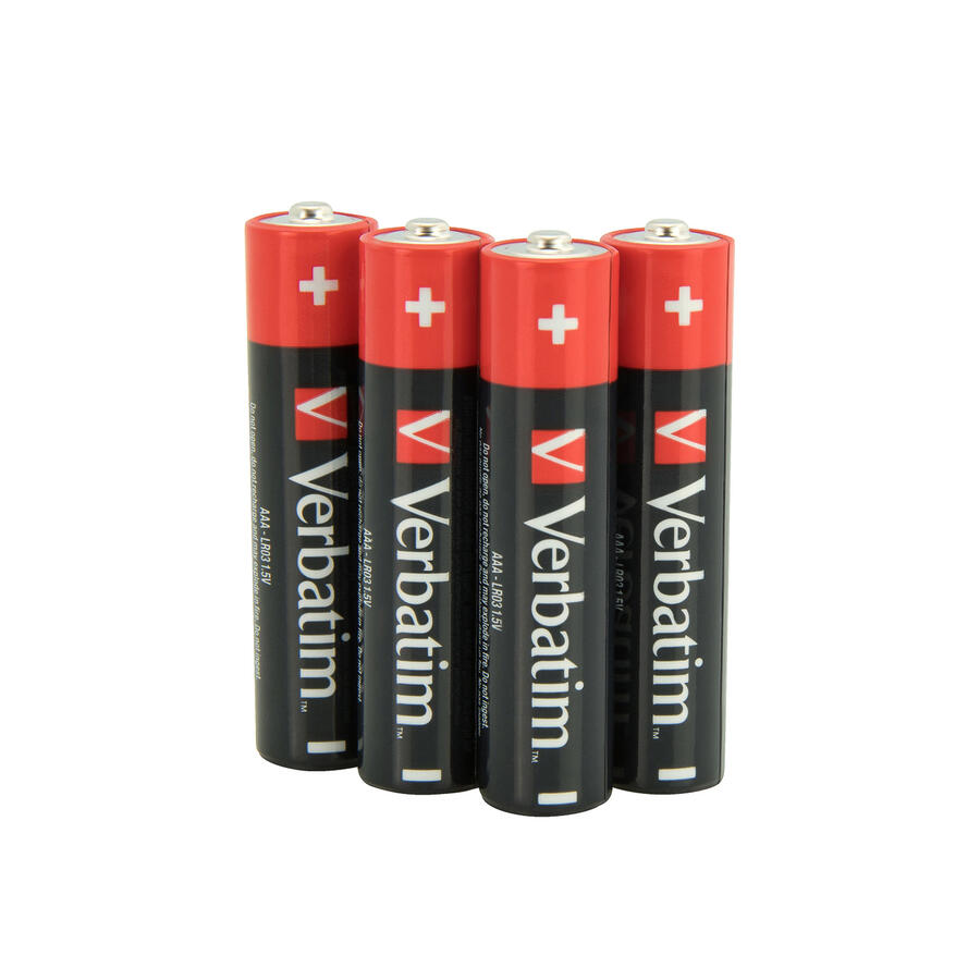  Batterie Alkaline MINI STILO AAA VERBATIM - conf. 10 pile
