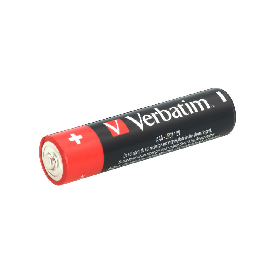  Batterie Alkaline MINI STILO AAA VERBATIM - conf. 10 pile