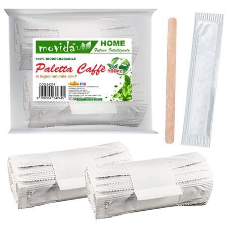 MOVIDA 100 PALETTE BIO CAFFE' 9 CM (Confezione da 10 pezzi) 