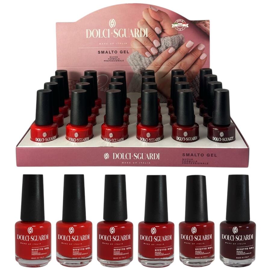 DOLCI SGUARDI ESPOSITORE SMALTO PER UNGHIE N 6 (Confezione da 24 pezzi)