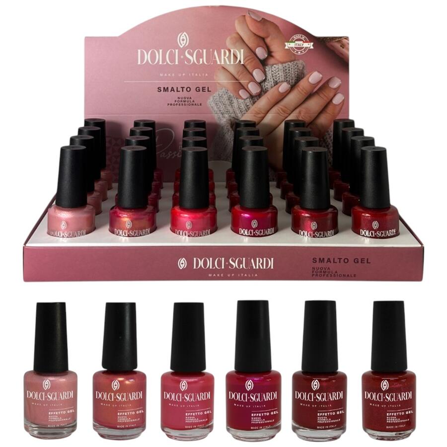 DOLCI SGUARDI ESPOSITORE SMALTO PER UNGHIE N 13 (Confezione da 24 pezzi)