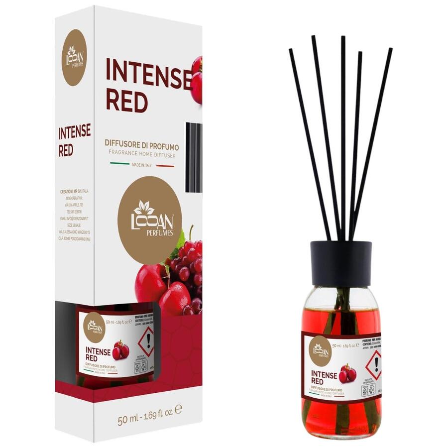 LOOAN DIFFUSORE PER AMBIENTI 50 ML INTENSE RED