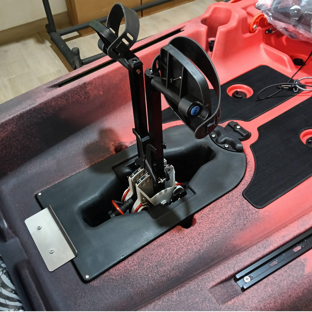 Kayak da pesca a pedali Vibe Makana 100 con sistema a pinnette X Drive - 305 cm