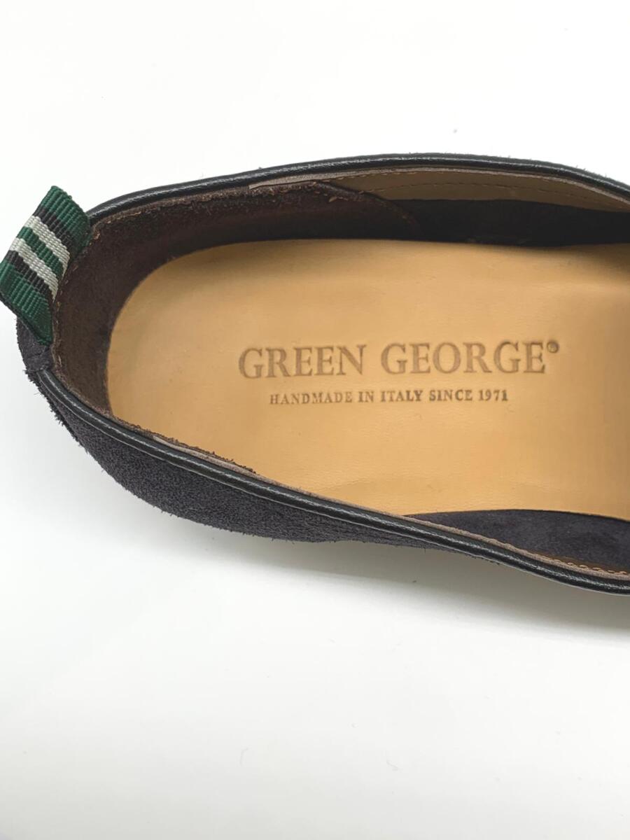 Green George Mocassino classico in camoscio blu notte