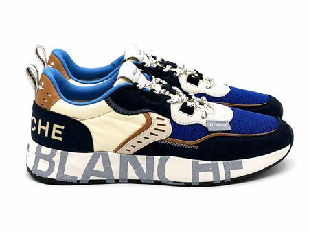 Sneaker Voile Blanche blu/bianco numero 43