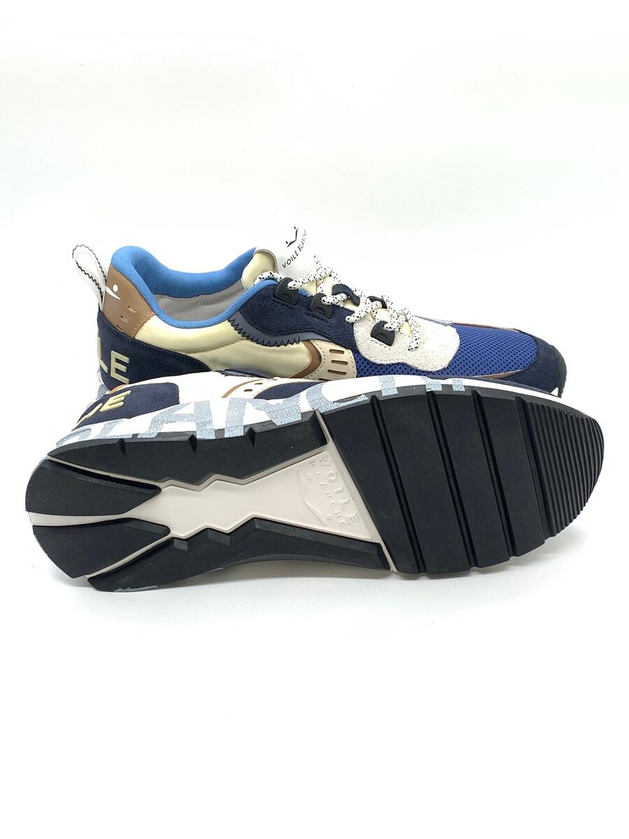 Sneaker Voile Blanche blu/bianco numero 43