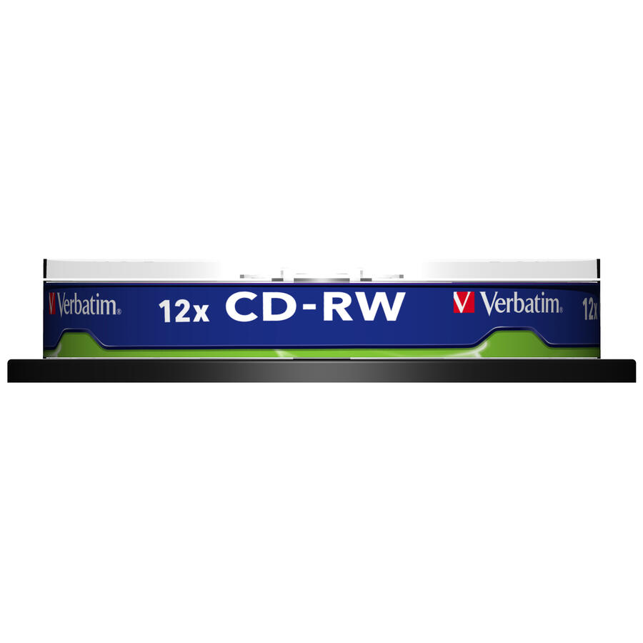 CD-RW DATALIFEPLUS 8x-10x 700 mb Serigrafato VERBATIM - conf. 10 pz