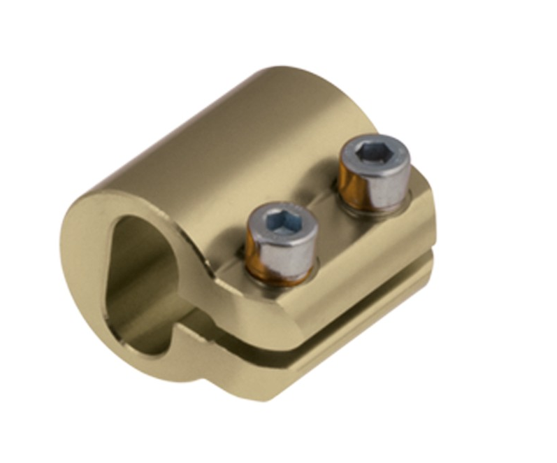 FASCETTA OVALE ALLUMINIO OTK DESTRA Ø 30 mm